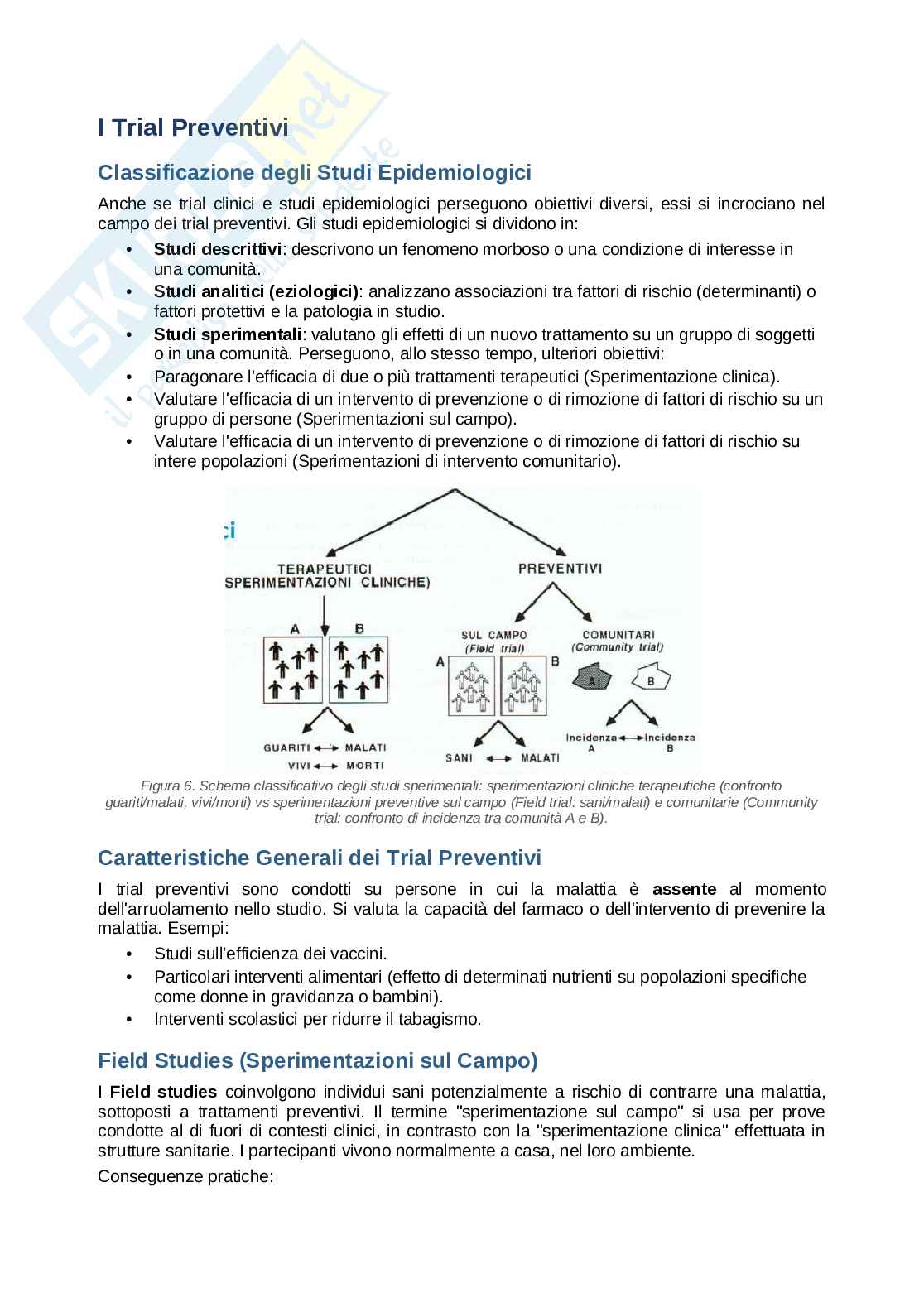 Sperimentazione clinica e analisi dei dati – Appunti completi 2026/2027 Pag. 26