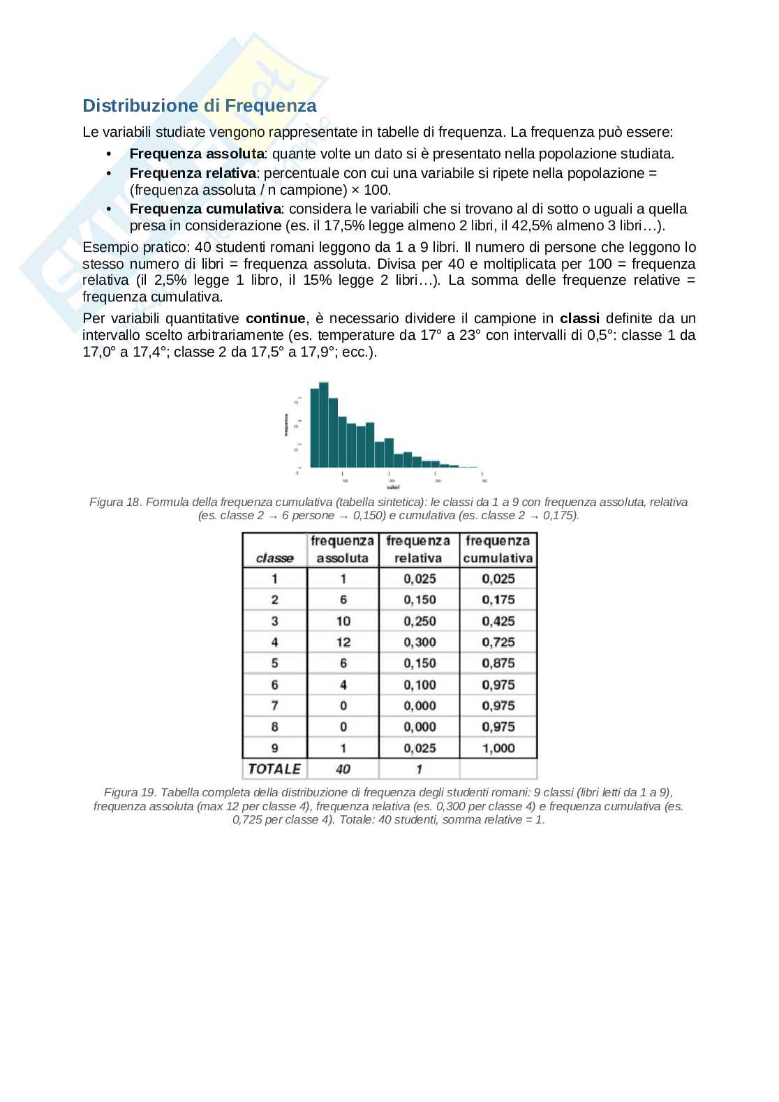 Sperimentazione clinica e analisi dei dati – Appunti completi 2026/2027 Pag. 56