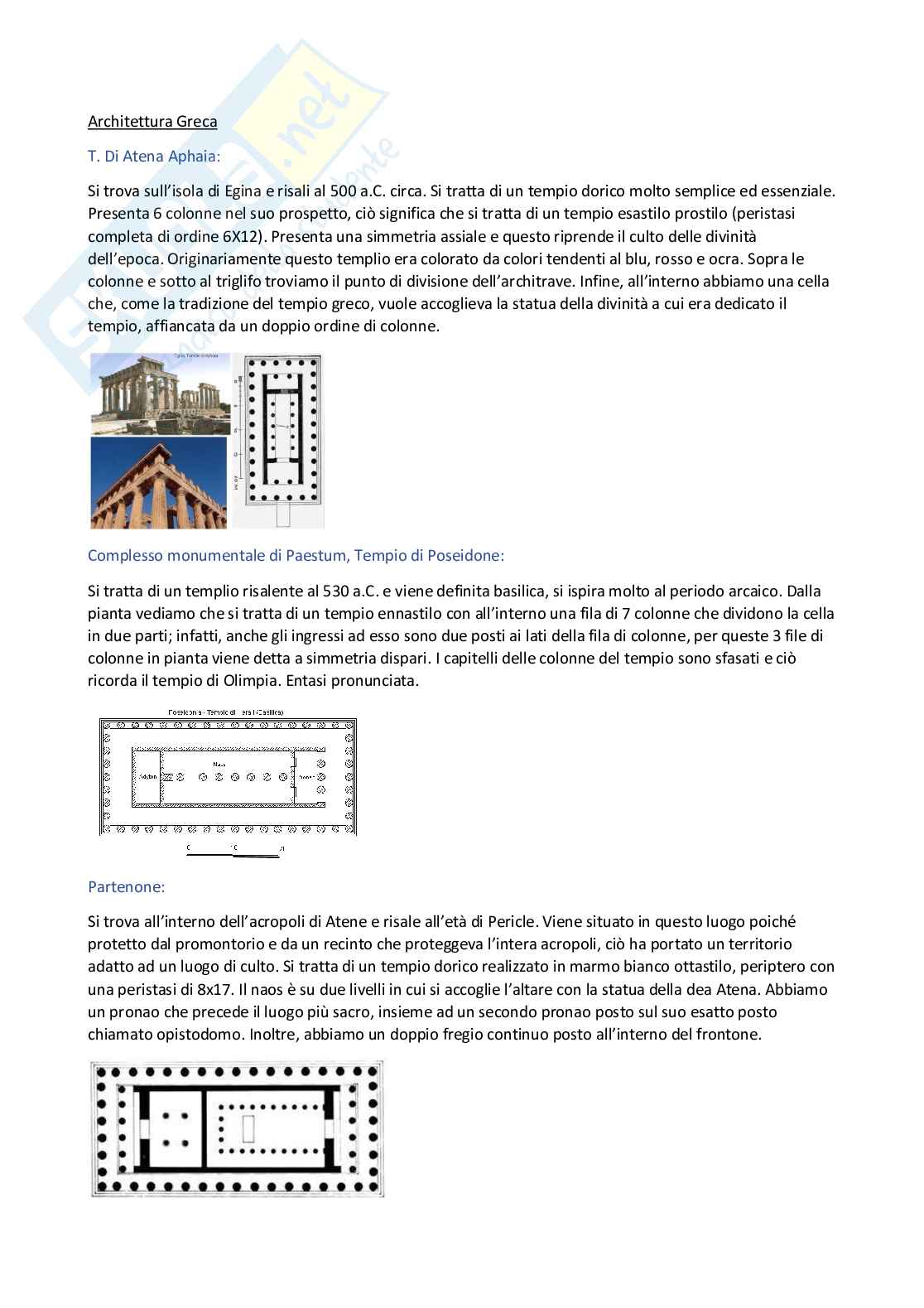 Appunti utili per Scienze dell'architettura Pag. 1