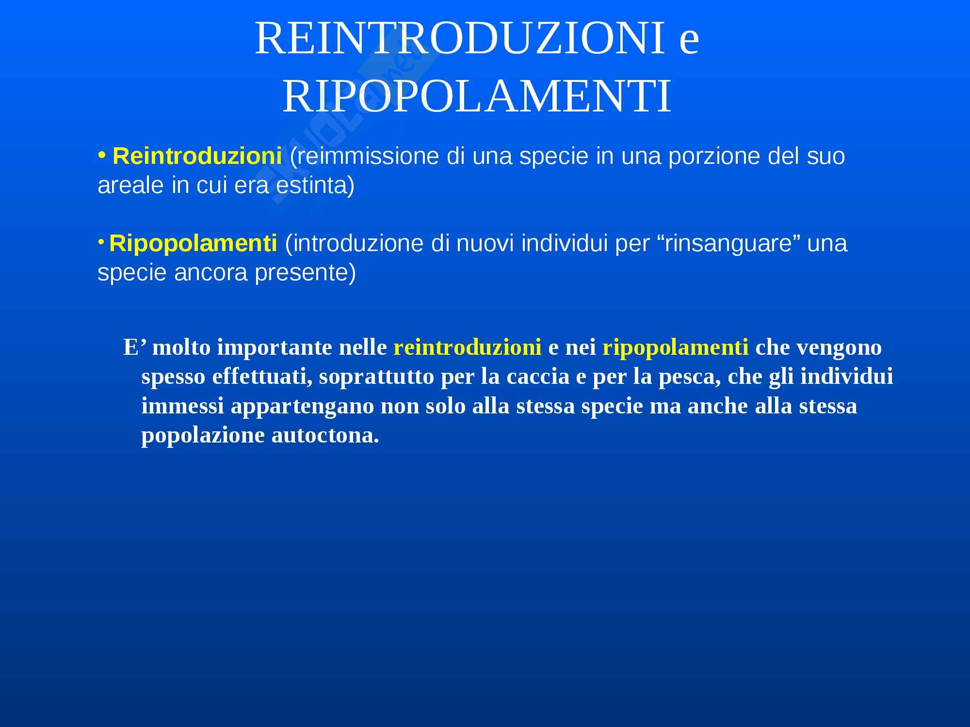 Zoologia - Le specie alloctone Pag. 11