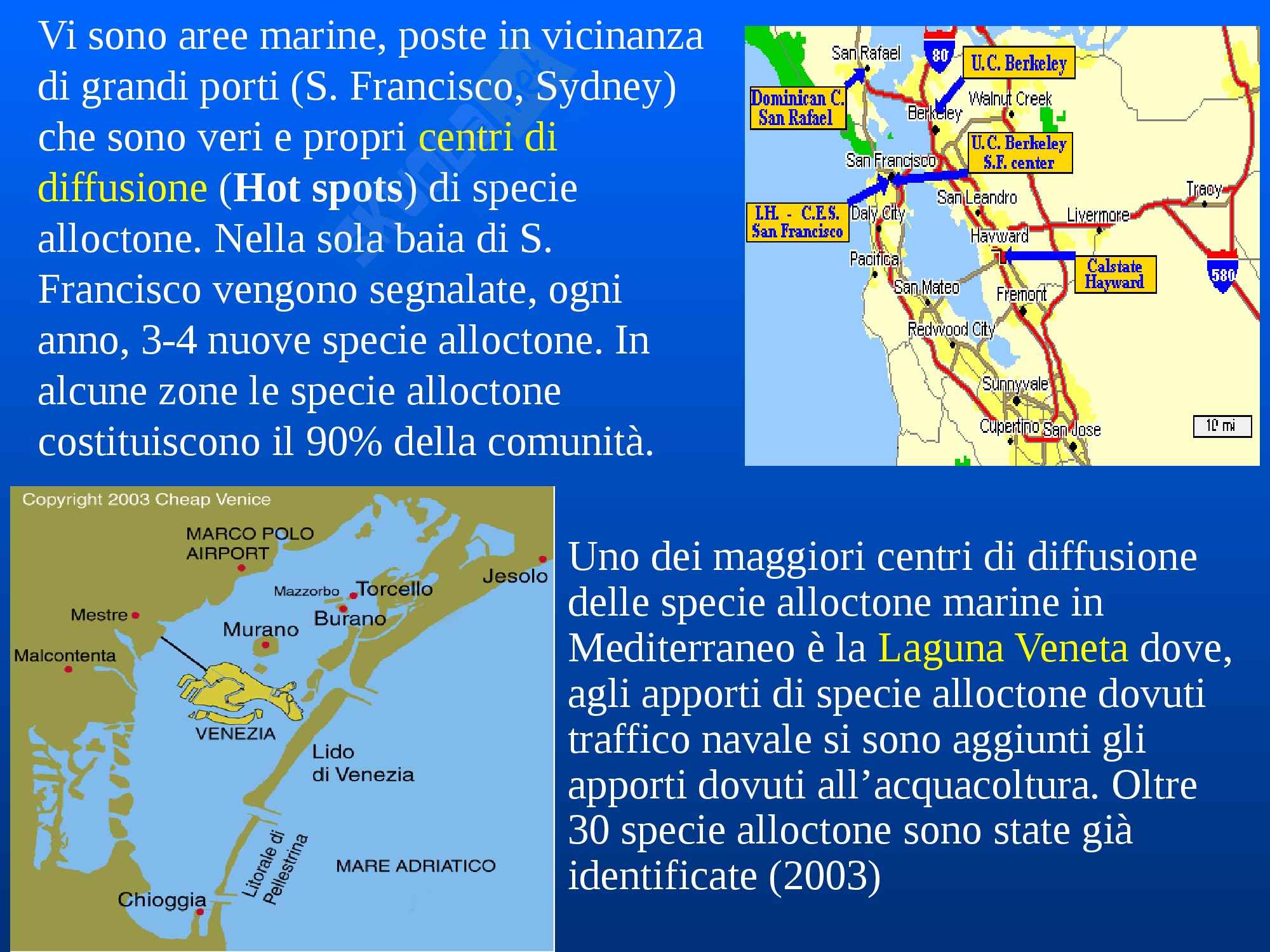Zoologia - Le specie alloctone Pag. 16