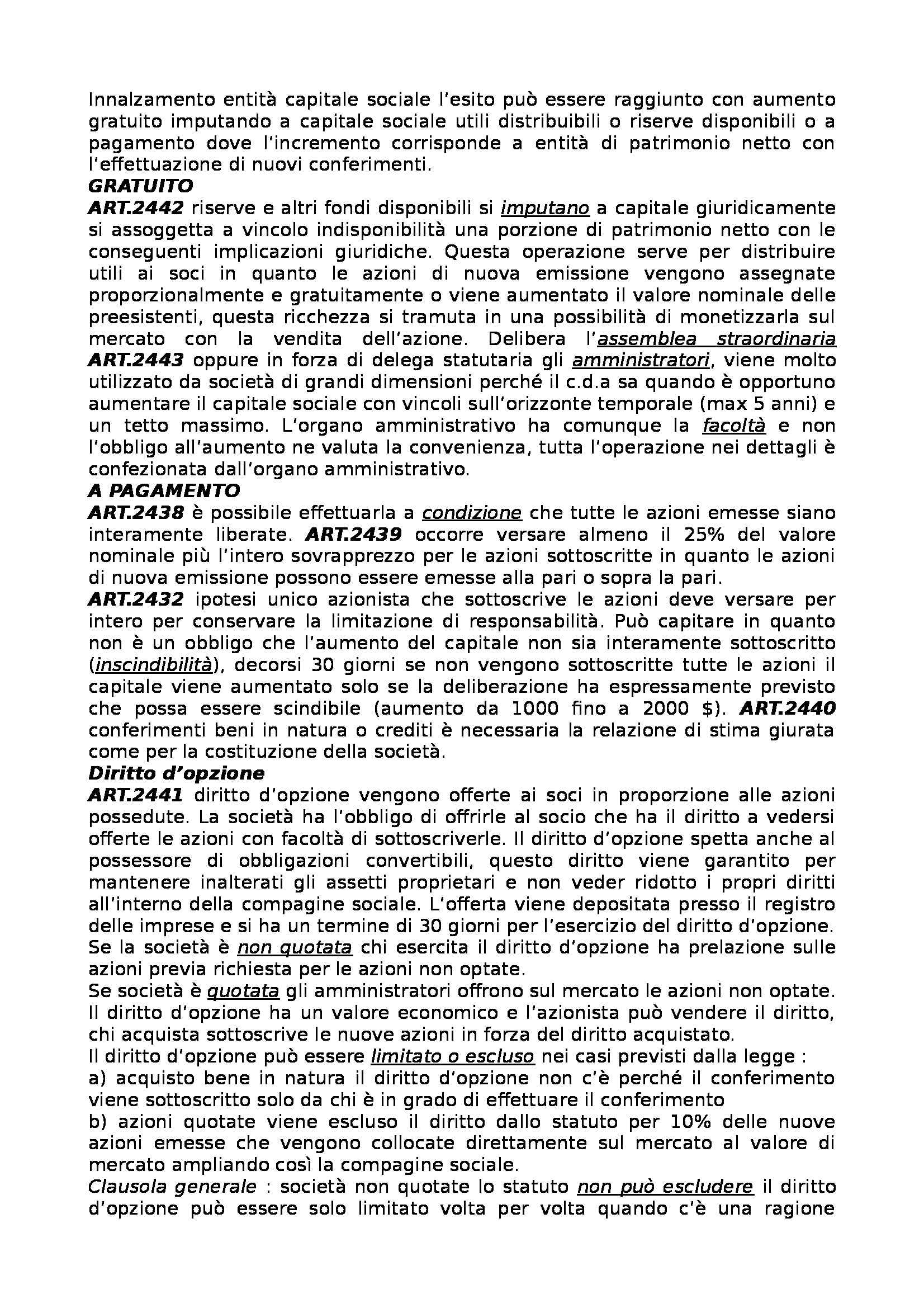 Diritto commerciale - Appunti secondo parziale Pag. 11
