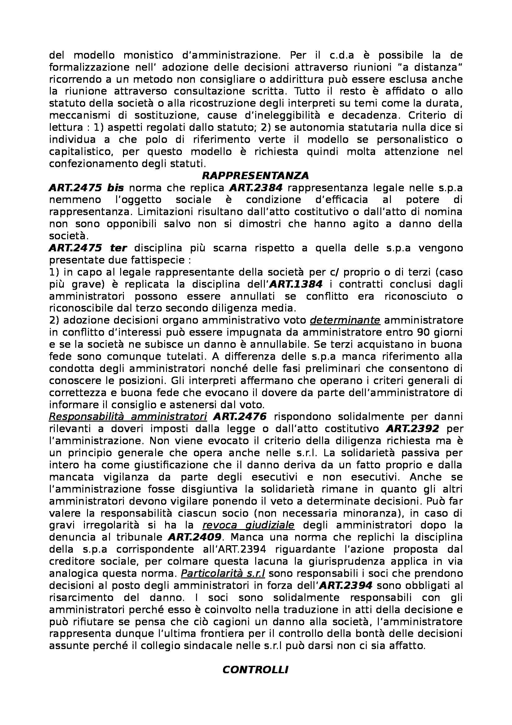 Diritto commerciale - Appunti secondo parziale Pag. 31
