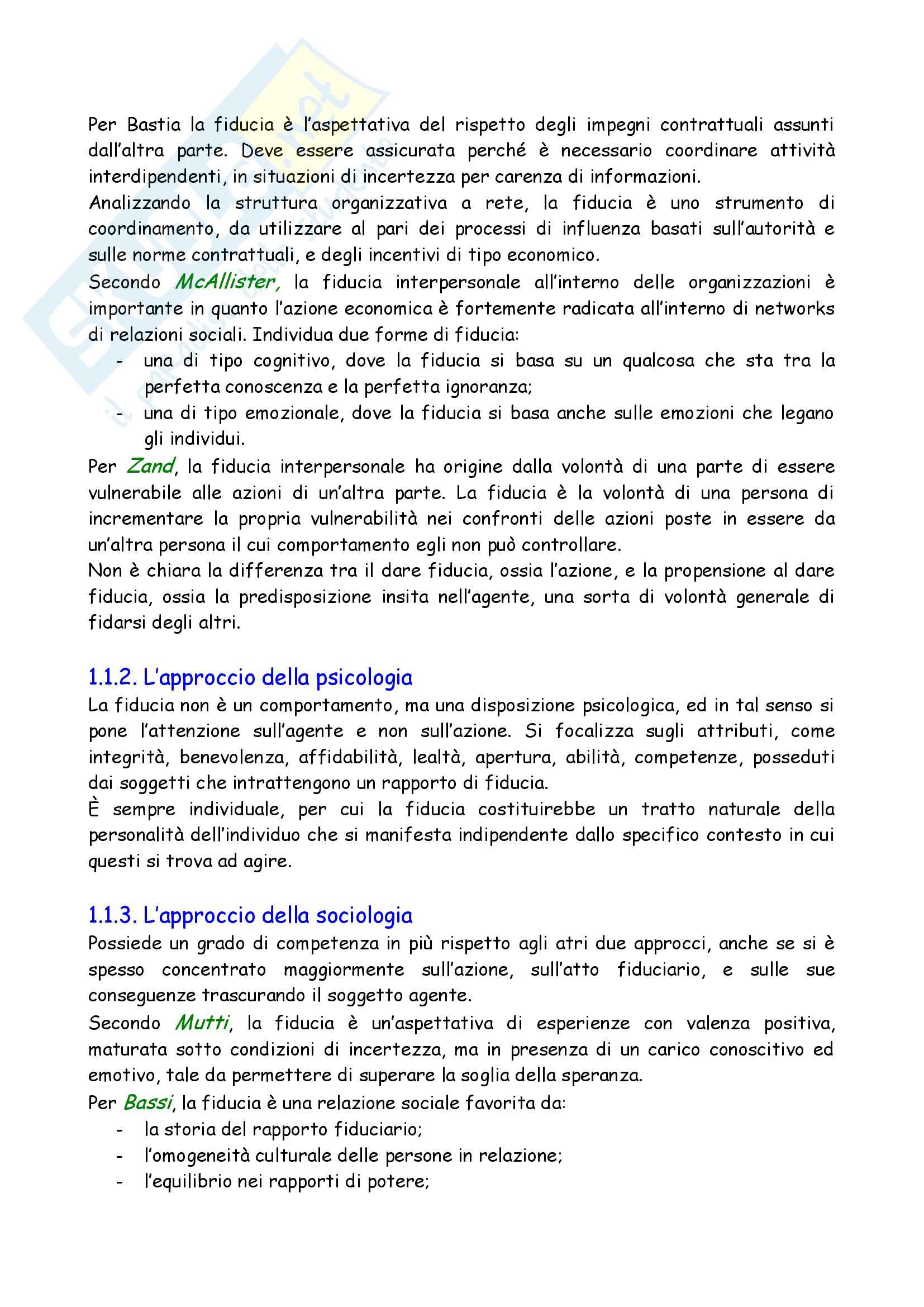 Riassunto esame Organizzazione Aziendale, prof. indefinito, libro consigliato Organizzazione Aziendale, Faldetta Pag. 21