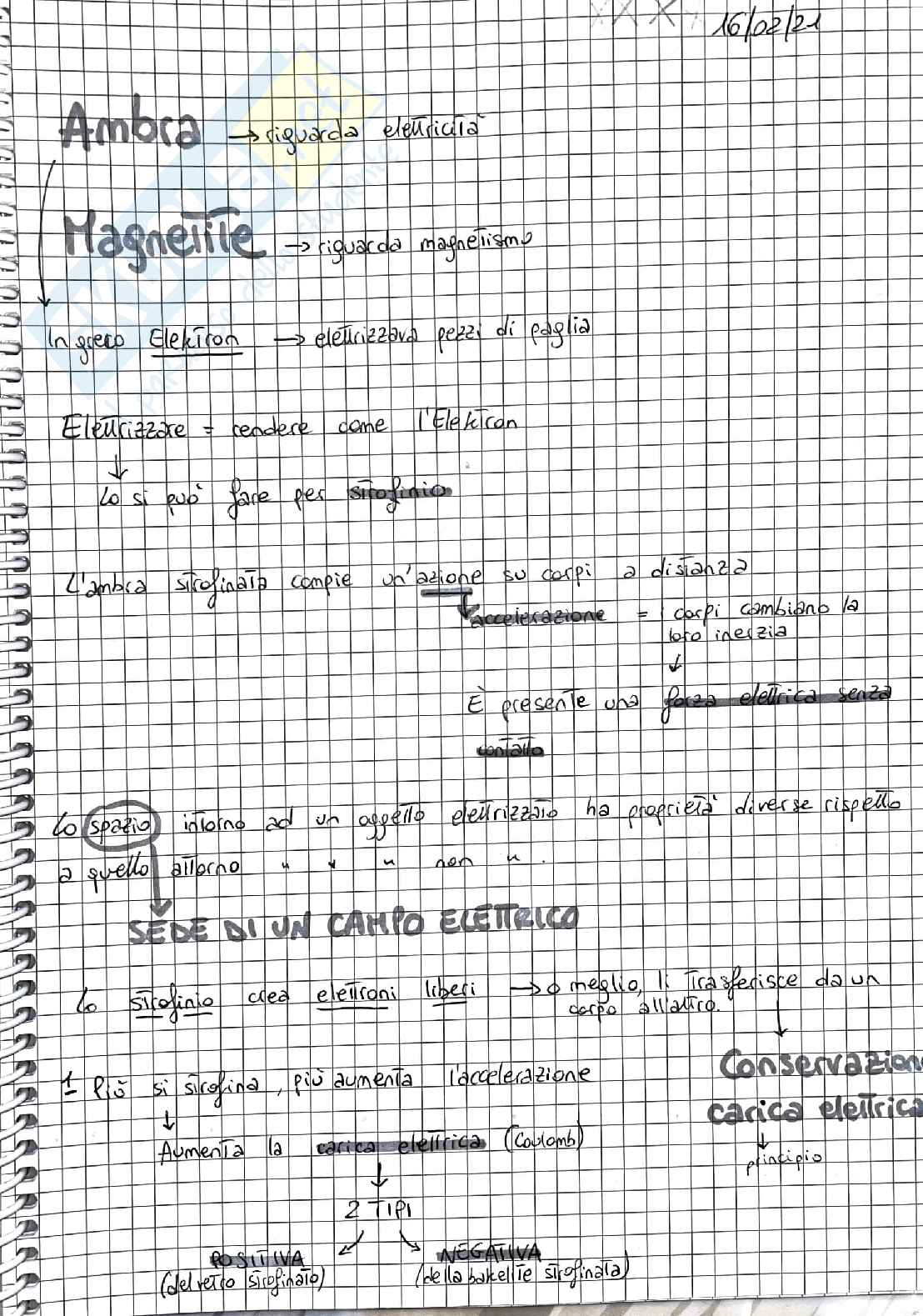 Appunti dettagliati ed esercizi, esame Fisica 2 Pag. 1