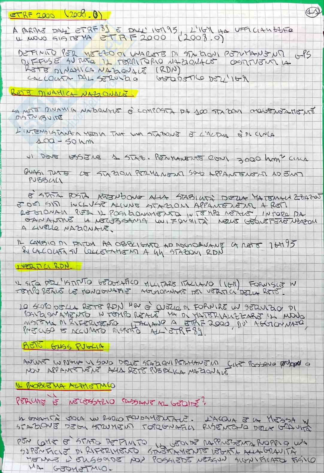 Sistemi di Riferimento e Trasformazioni tra Sistemi di Riferimento Pag. 11