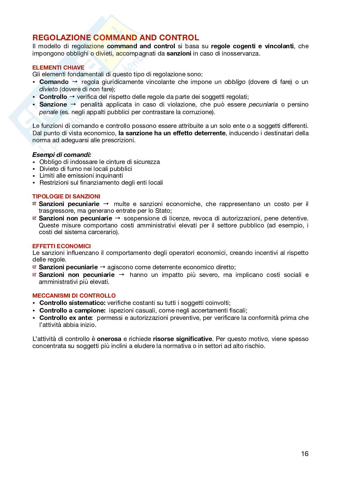 Diritto dell’economia  Pag. 16