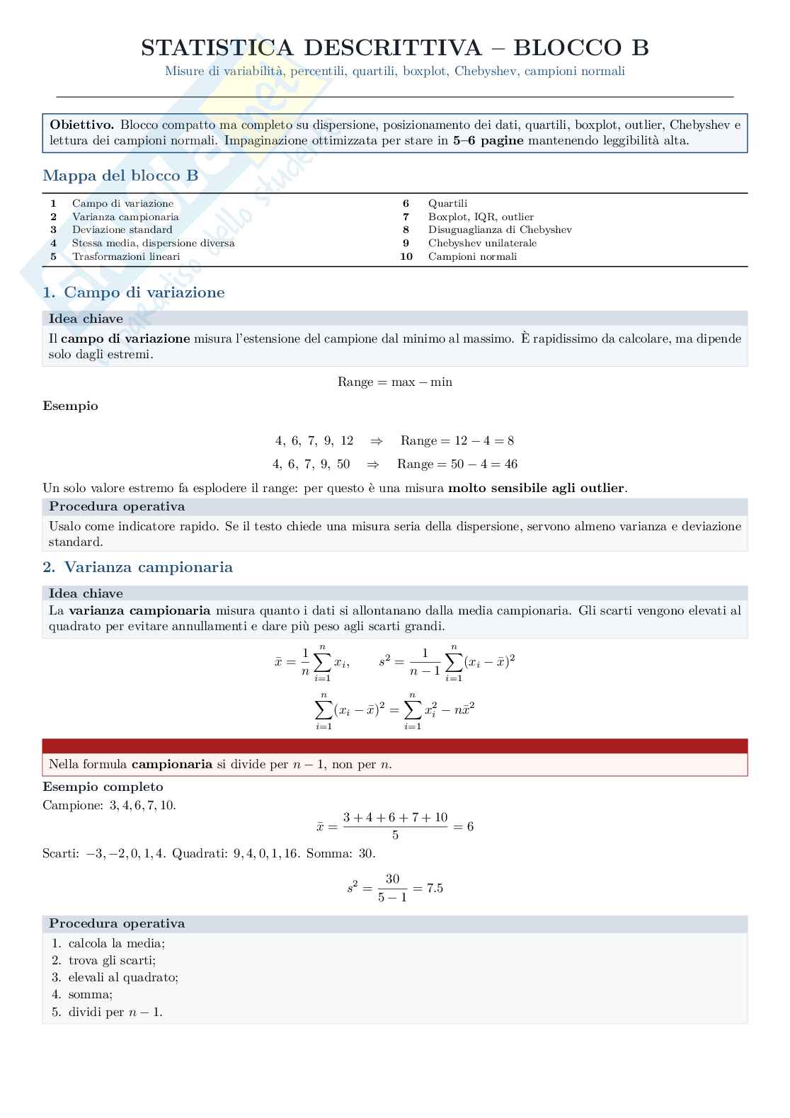 Statistica, appunti Pag. 1