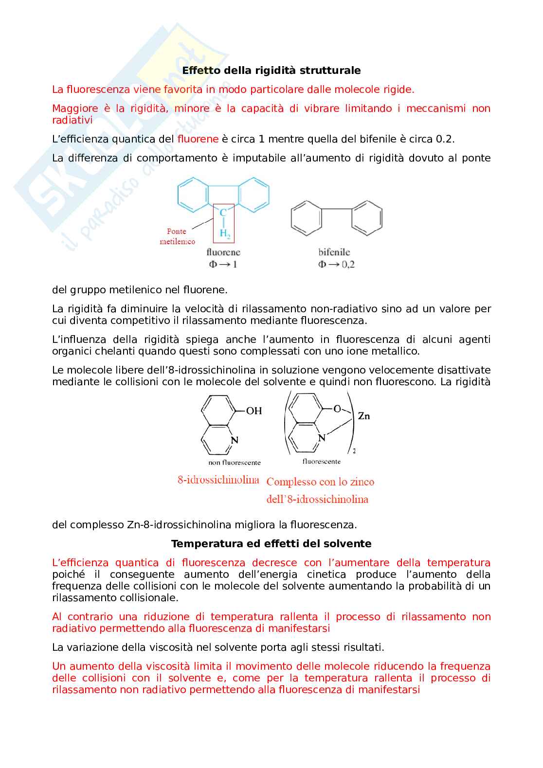 Spettroscopia di fluorescenza molecolare Pag. 6
