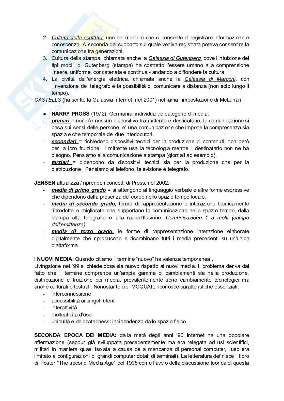 Educazione ai media - esame  Pag. 2