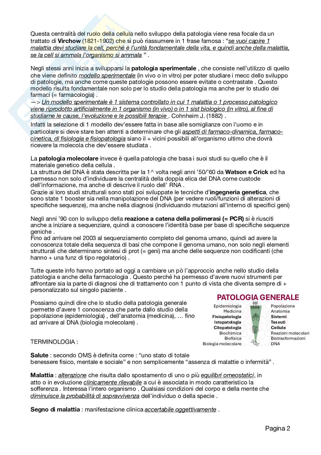 Appunti Patologia 2026 Pag. 2