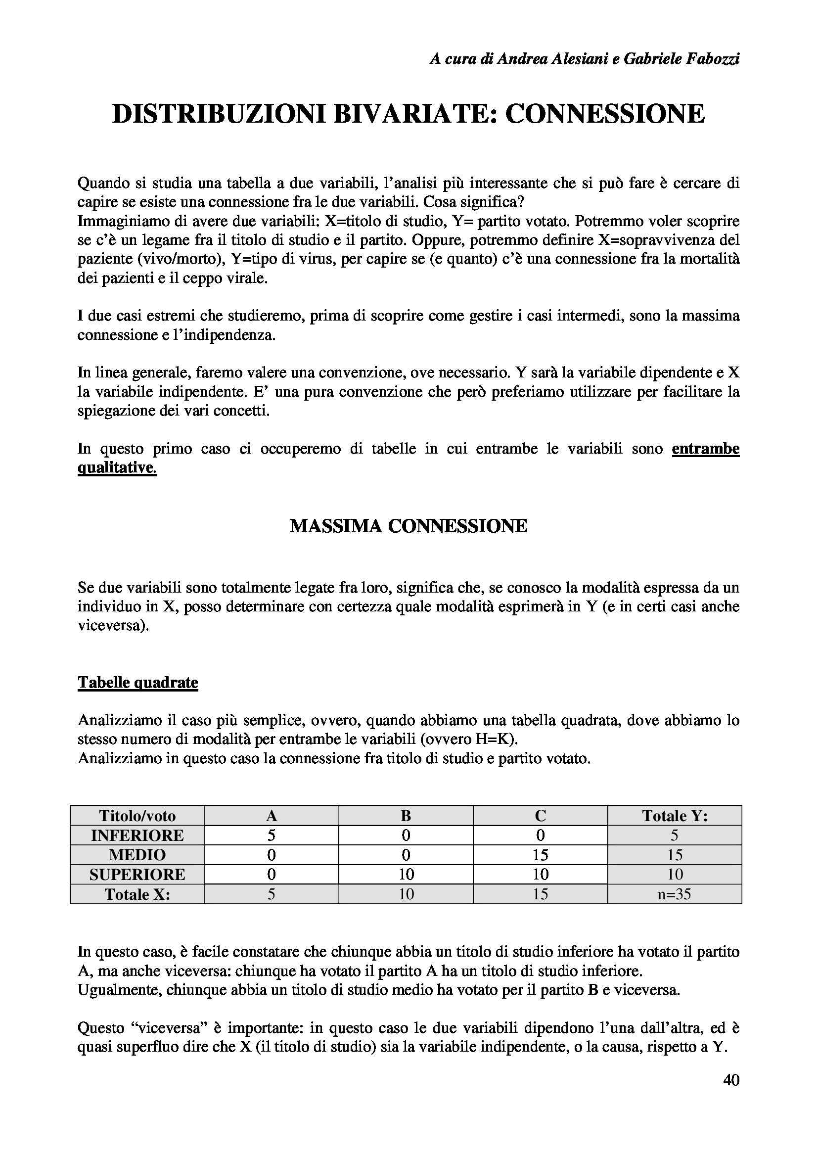 Compendio di Statistica Descrittiva, Probabilità e Inferenza - Appunti Pag. 41