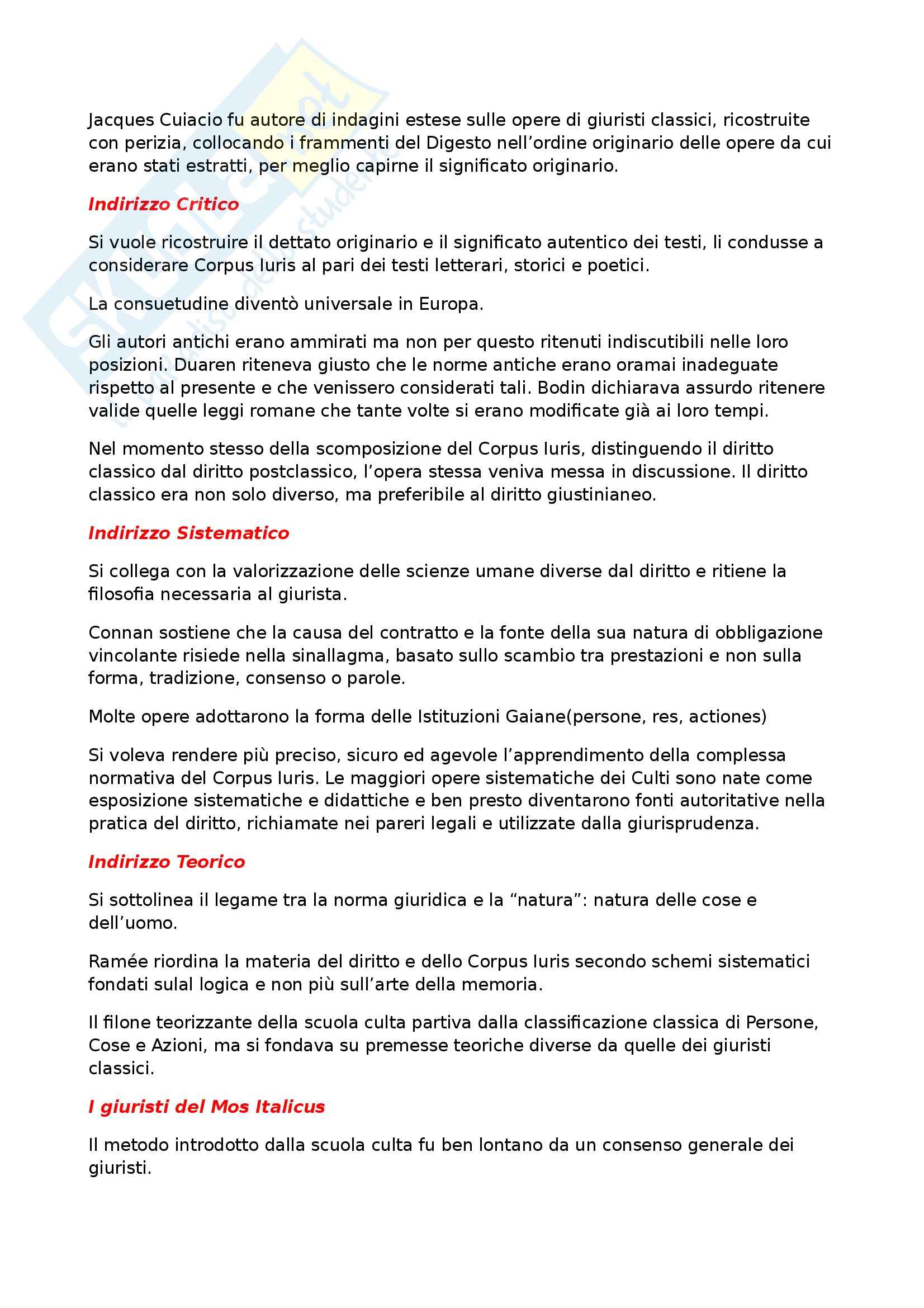 Storia Del Diritto Medievale E Moderno Riassunto