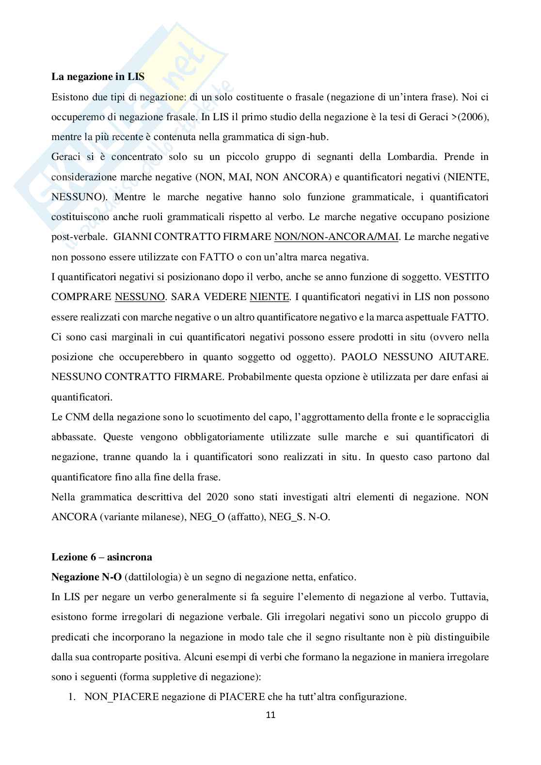Lingua dei segni italiana 3 Pag. 11