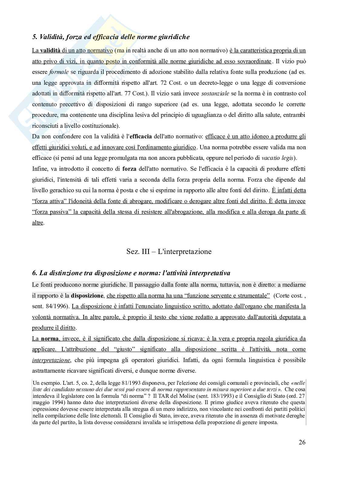 Riassunto esame Diritto costituzionale, Prof. D'Amico Marilisa, libro consigliato Lezioni di Diritto costituzionale, D'amico, Arconzo, Leone Pag. 26