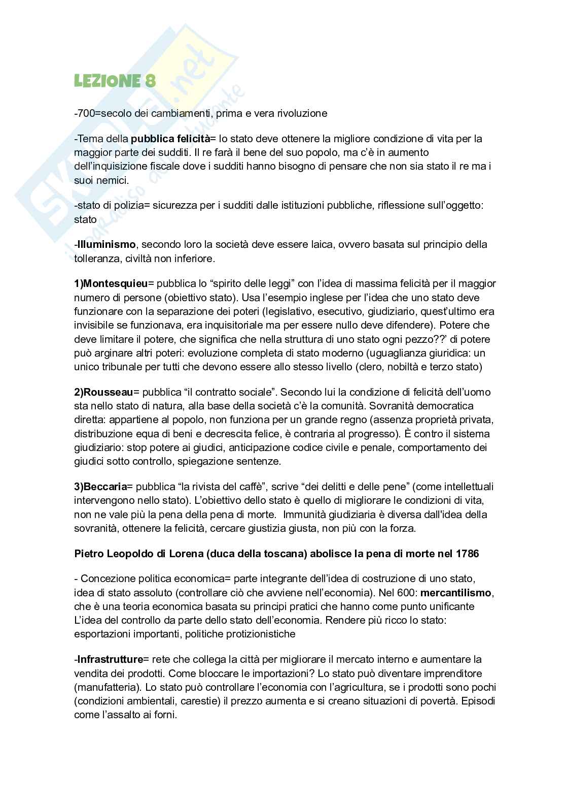 Appunti lezione Storia moderna Pag. 11