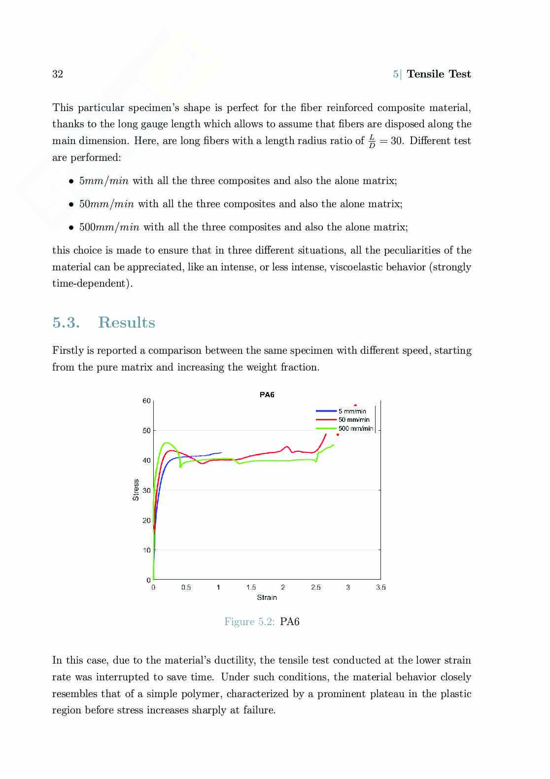 Modeling of mechanical behavior of materials - Reports Pag. 36