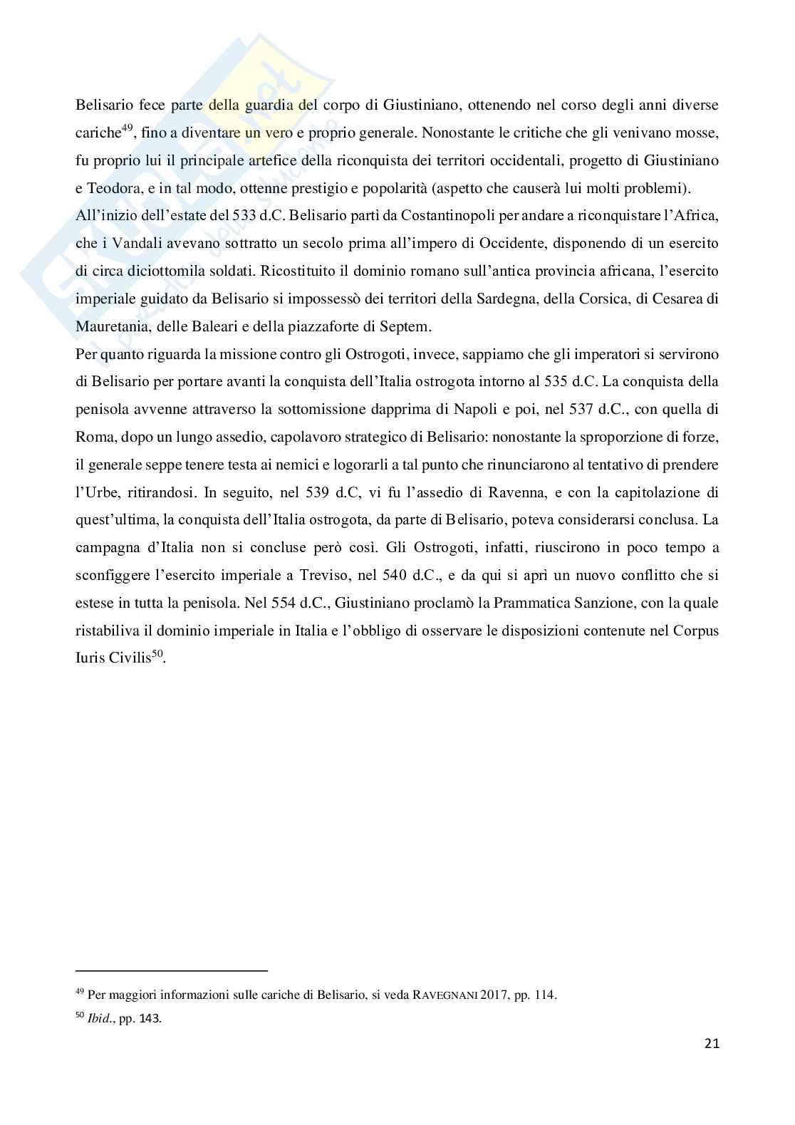 Riassunto esame Storia bizantina, Prof. Rollo Antonio, libro consigliato Storia dell'impero bizantino, Ostrogorsky Pag. 21