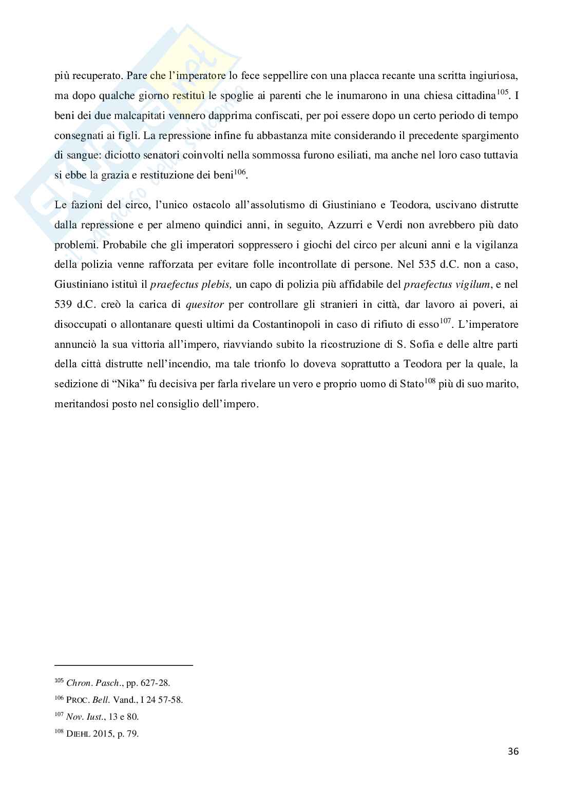 Riassunto esame Storia bizantina, Prof. Rollo Antonio, libro consigliato Storia dell'impero bizantino, Ostrogorsky Pag. 36