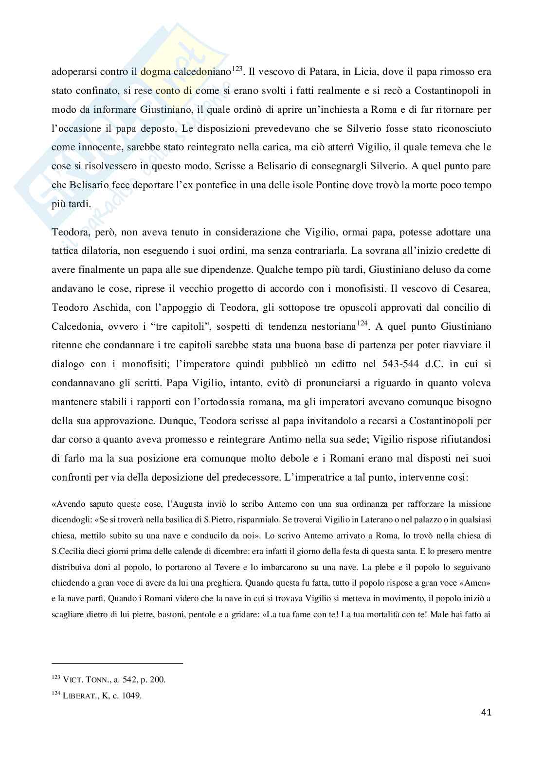 Riassunto esame Storia bizantina, Prof. Rollo Antonio, libro consigliato Storia dell'impero bizantino, Ostrogorsky Pag. 41