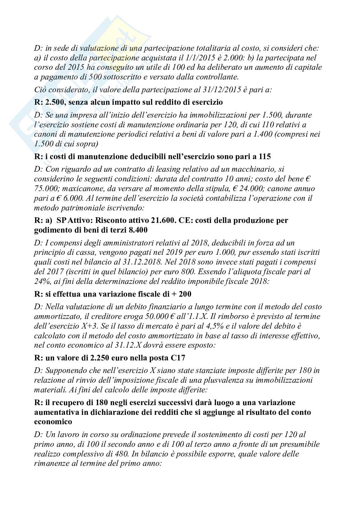 Domande esame II Ragioneria Pag. 6