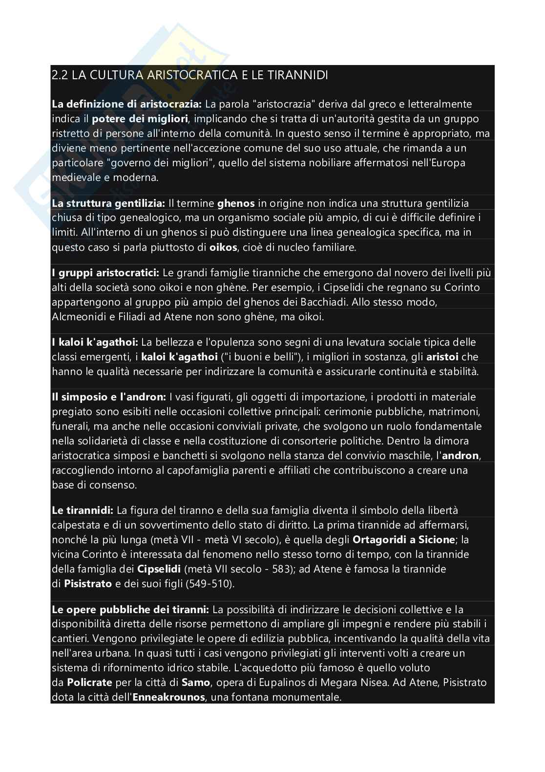 Archeologia classica - parte greca Pag. 31