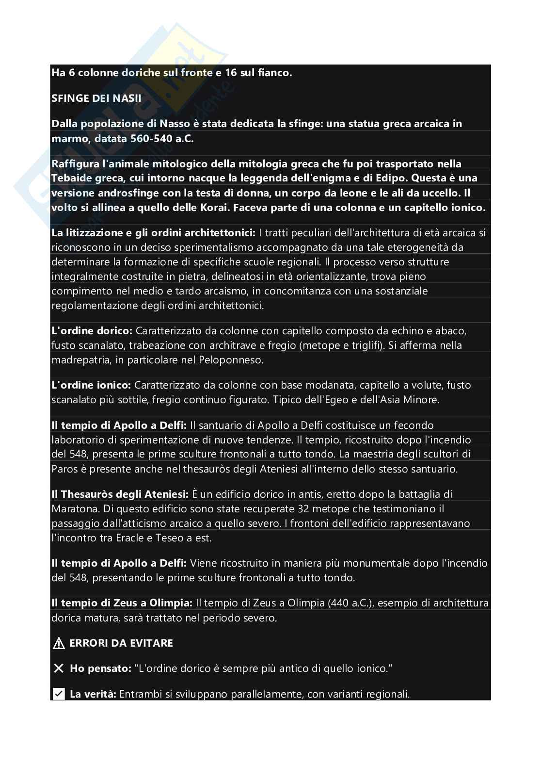 Archeologia classica - parte greca Pag. 36