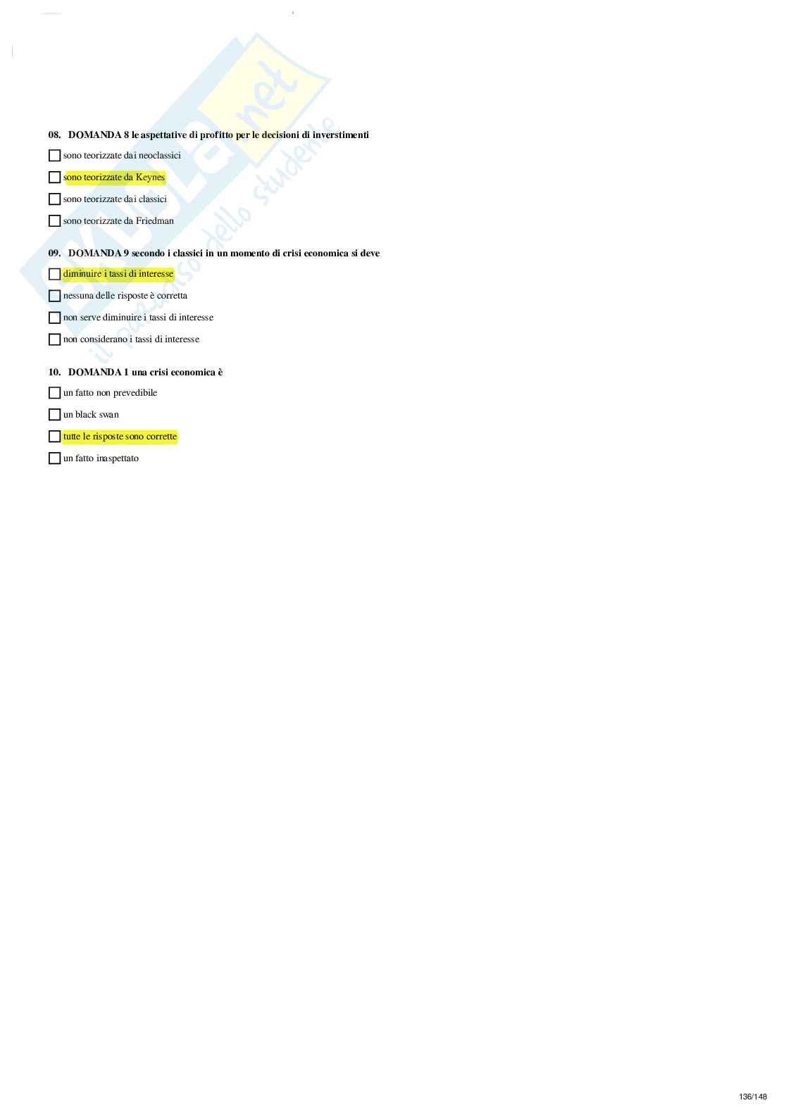 Paniere Macroeconomia - Lezione 49-72 Pag. 36