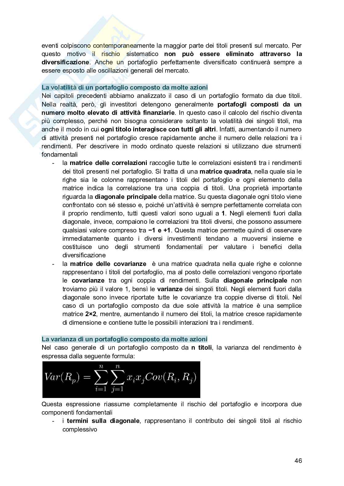 Finanza aziendale Pag. 46