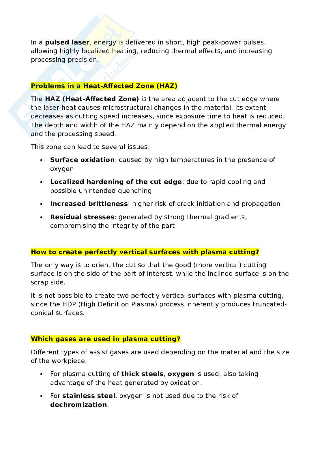 Domande Optimization and innovation of production processes (in inglese) Pag. 31