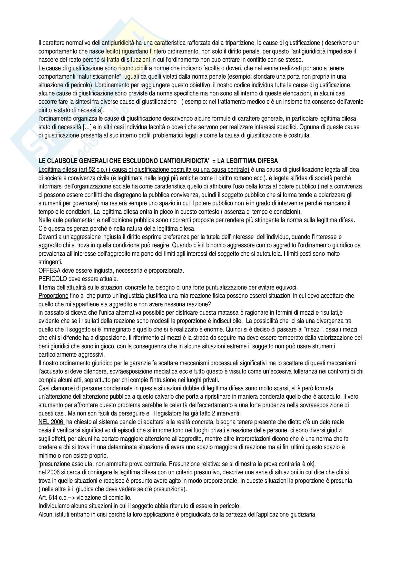 Appunti completi presi a lezione di Diritto penale Pag. 21