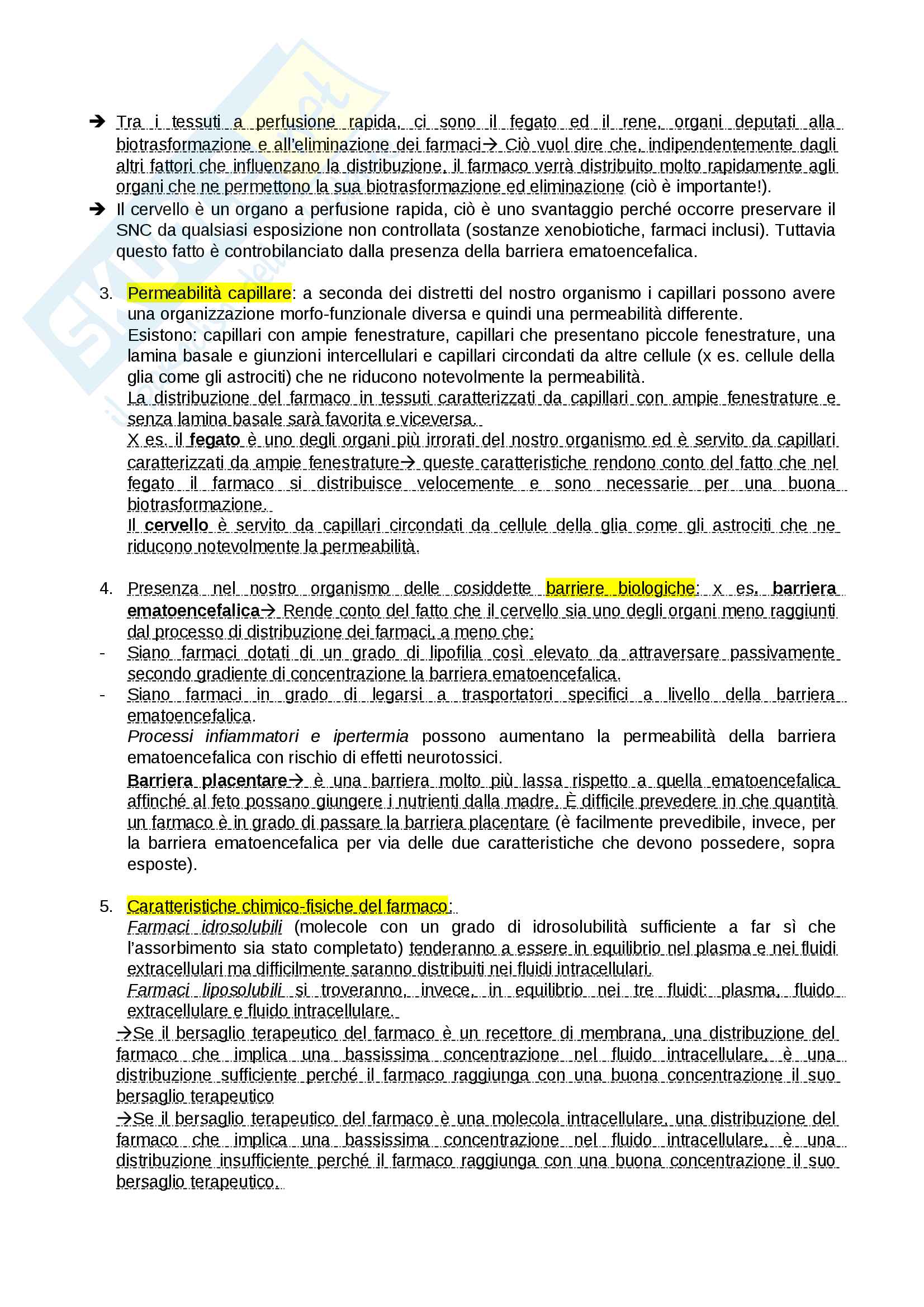 1 Assorbimento e distribuzione Pag. 16
