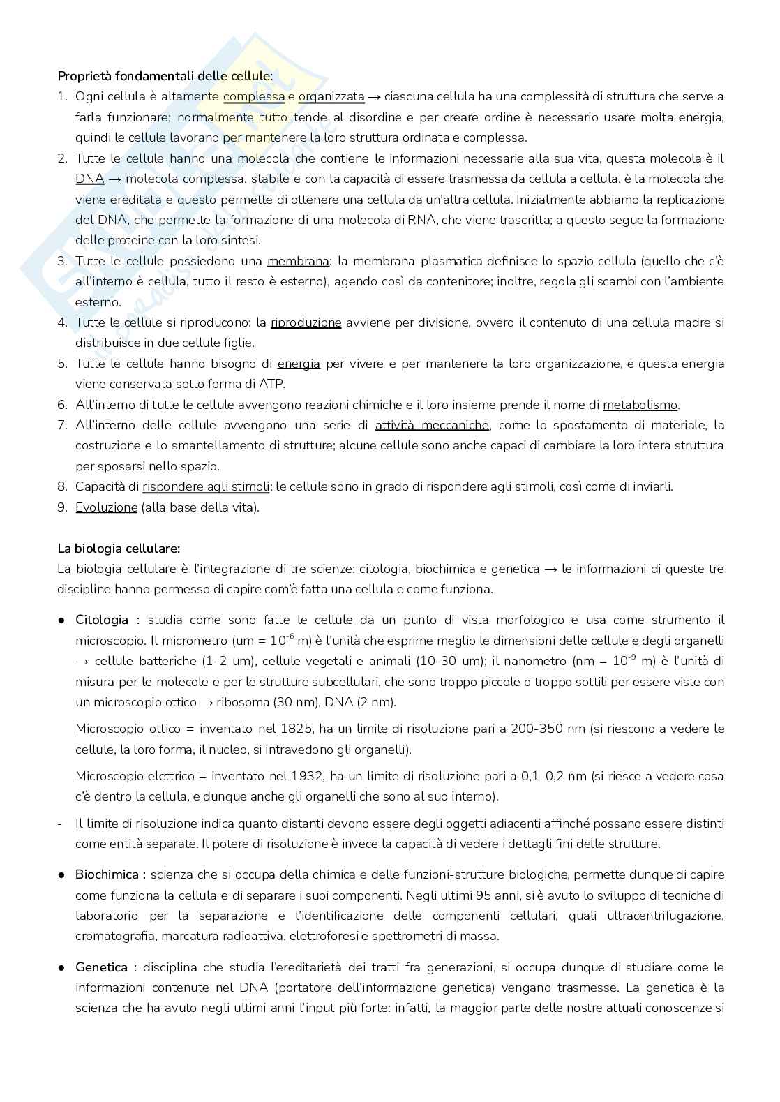 Biologia animale  Pag. 2