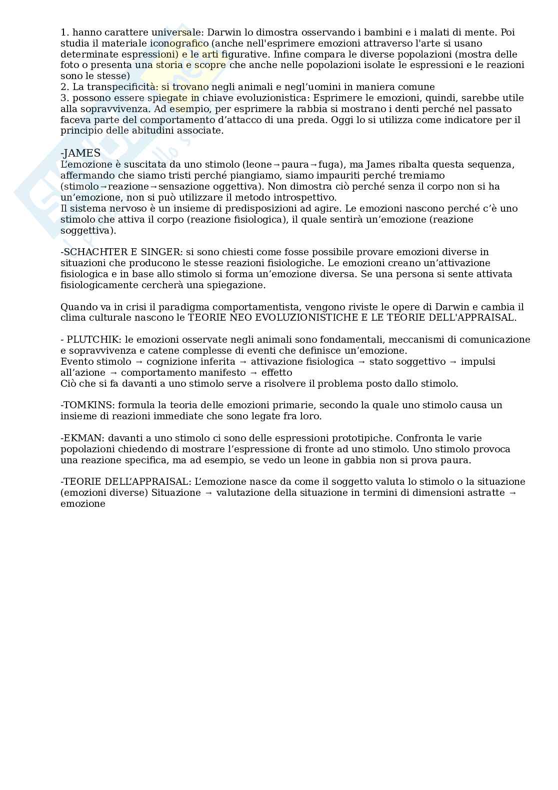 Storia della psicologia Pag. 21