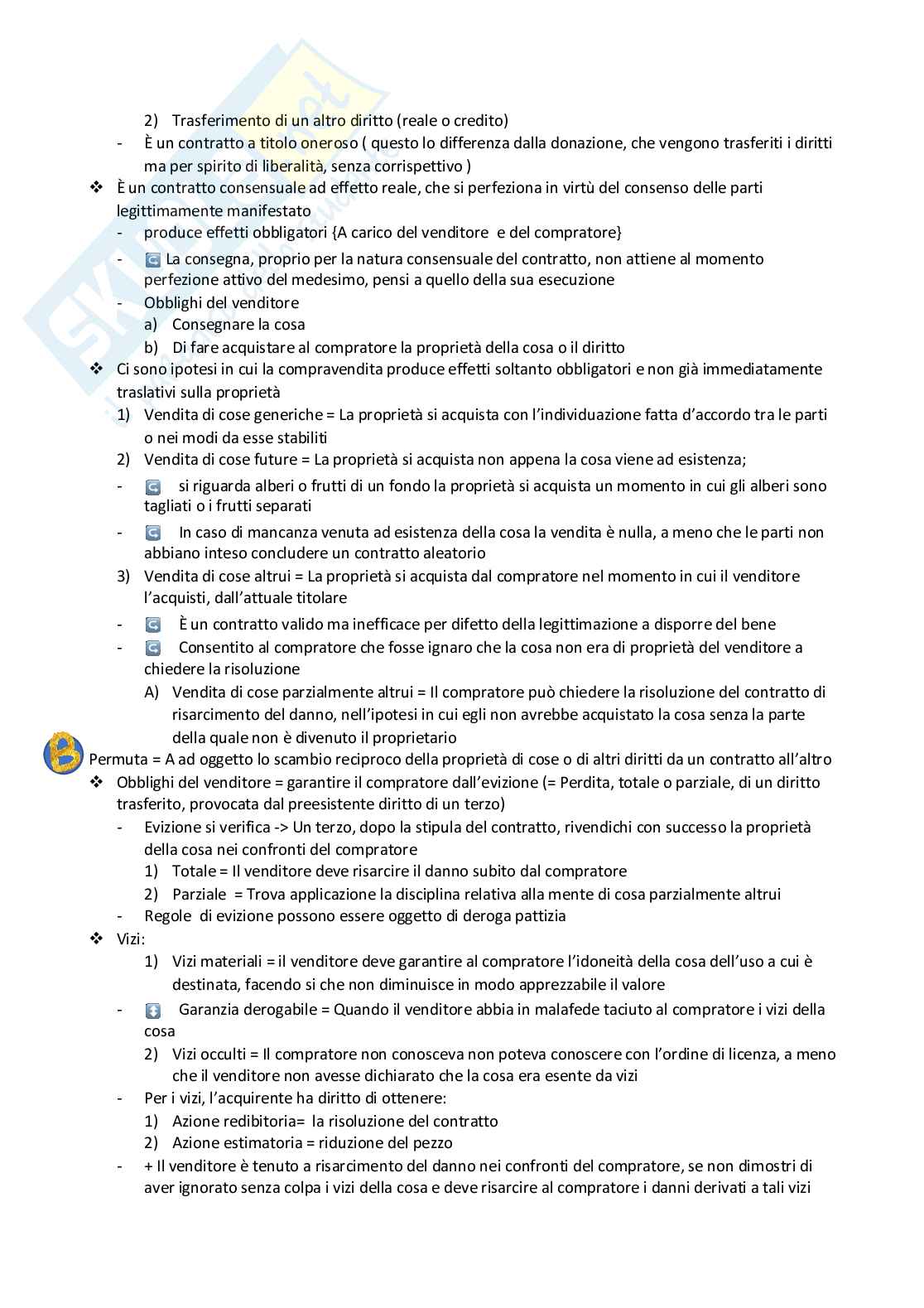 Riassunto esame Istituzioni di diritto privato, Prof. Cristiani Francesca, libro consigliato Istituzioni di diritto privato, Nivarra, Ricciuto, Scognamiglio  Pag. 81