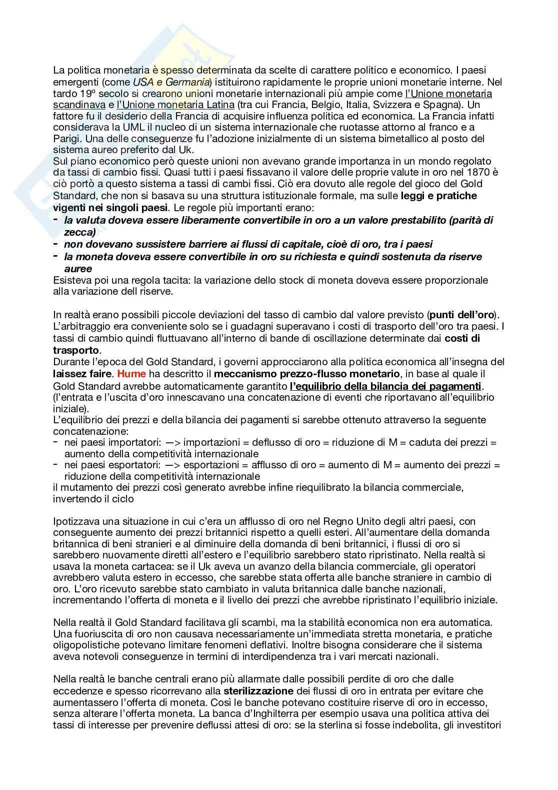 Riassunto esame Storia economica, Prof. Suffia Ilaria, libro consigliato Storia economica d’Europa , Persson, Sharp Pag. 11
