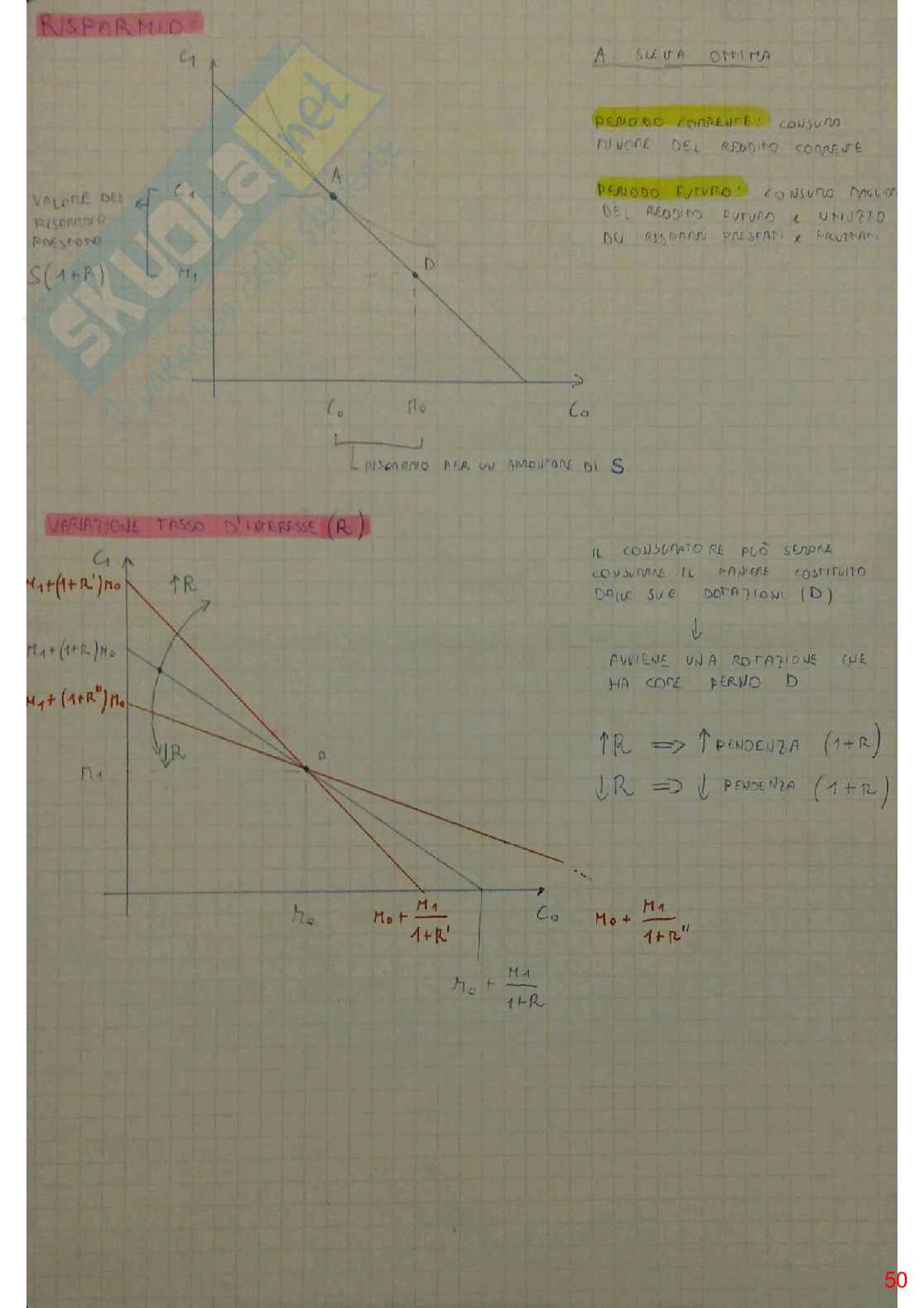 Appunti di economia politica Pag. 51
