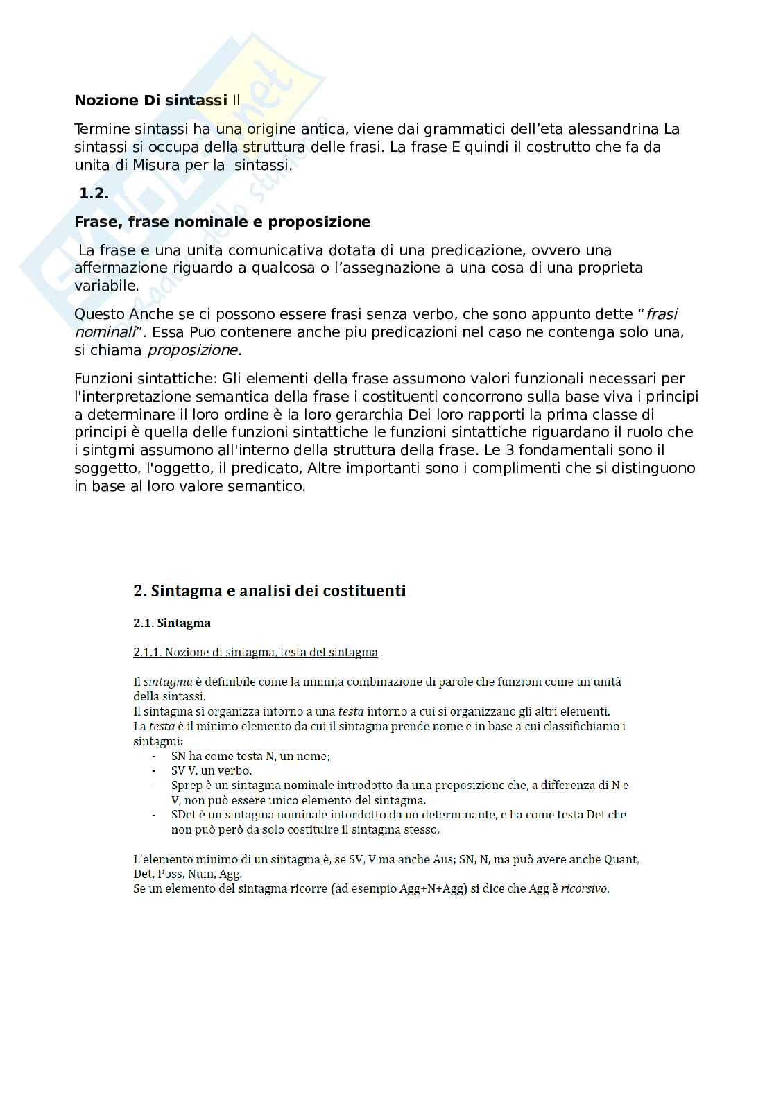 Appunti Retorica e pratiche testuali Pag. 1