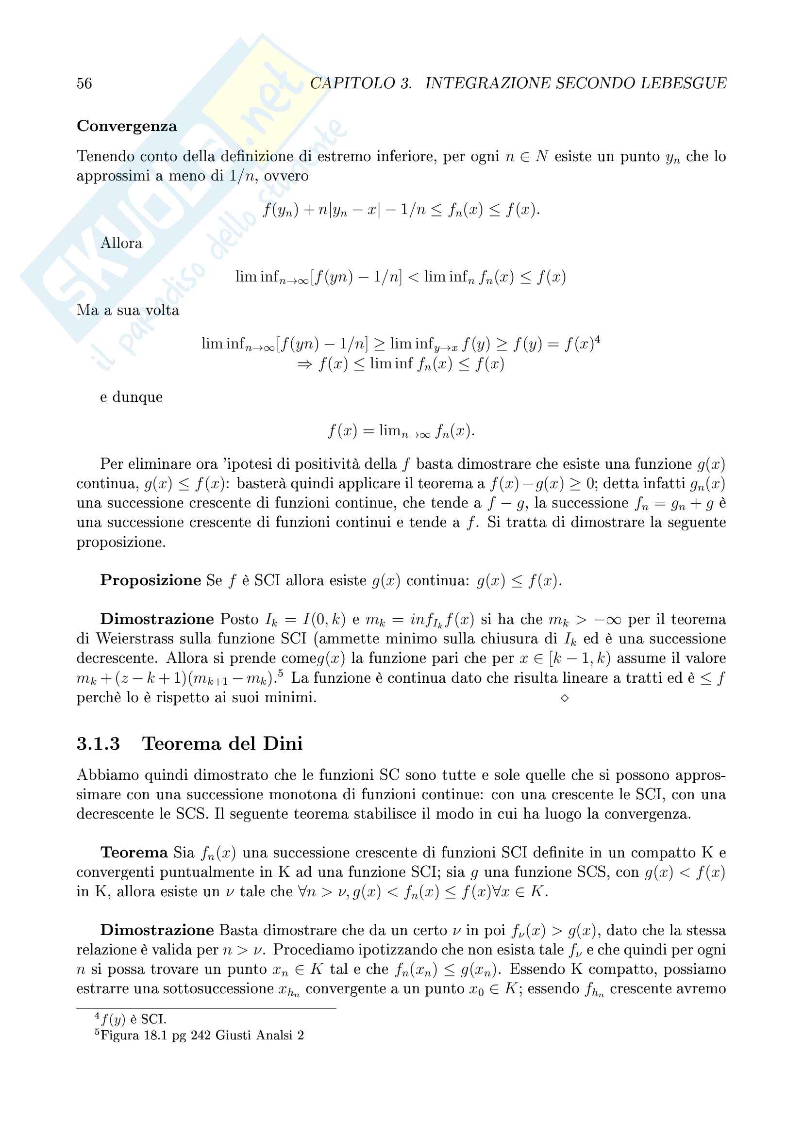 Analisi (Calcolo II) Pag. 56