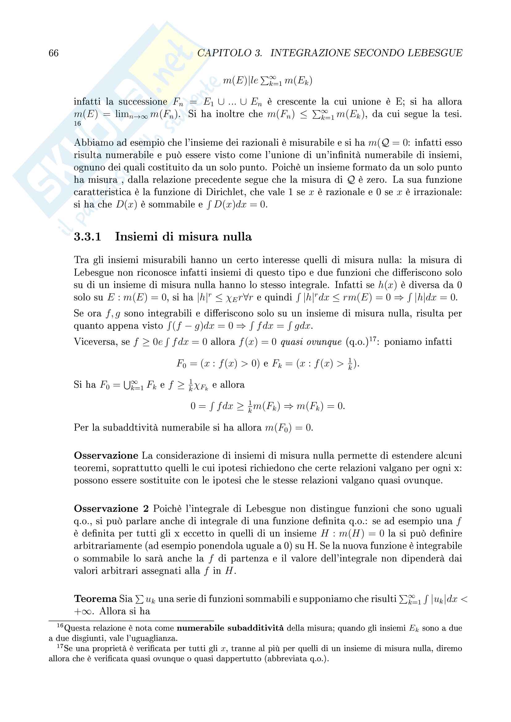 Analisi (Calcolo II) Pag. 66