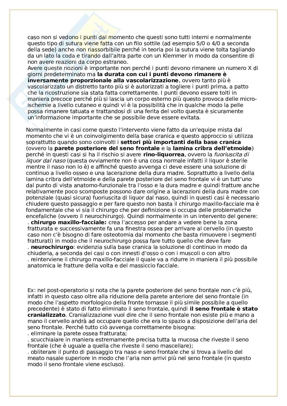 Chirurgia maxillofacciale Pag. 16