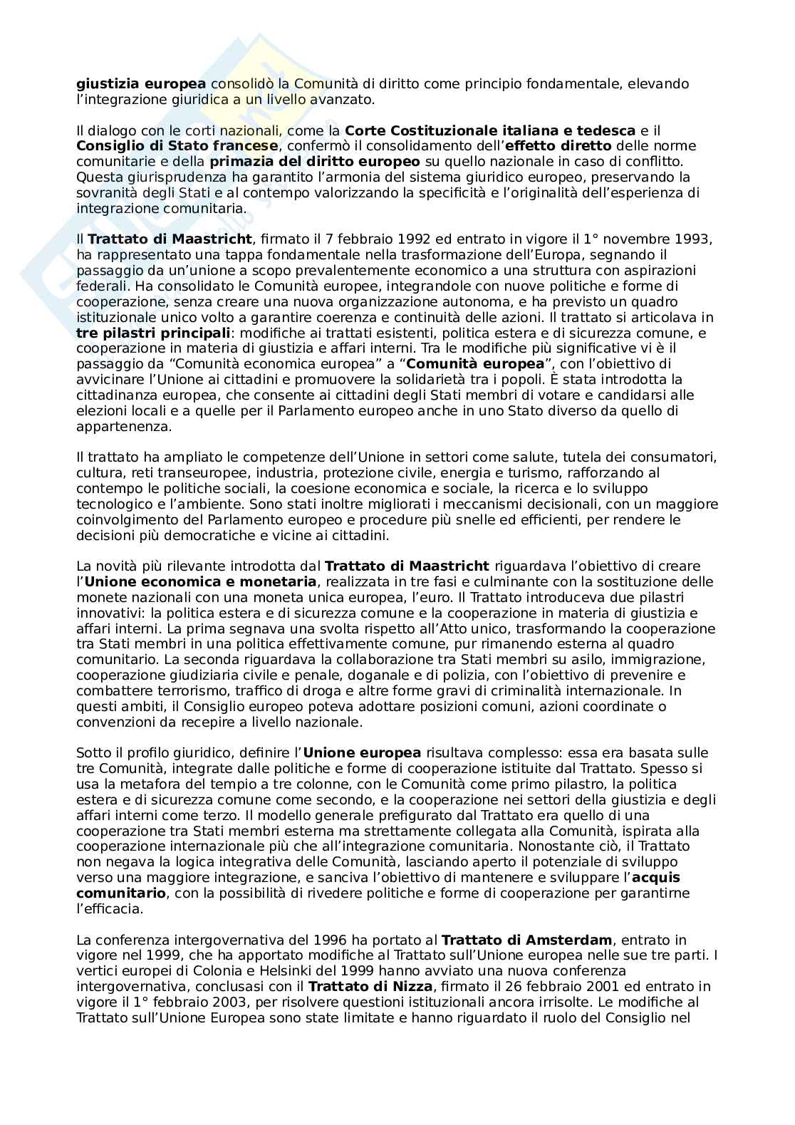 Diritto comunitario Pag. 2