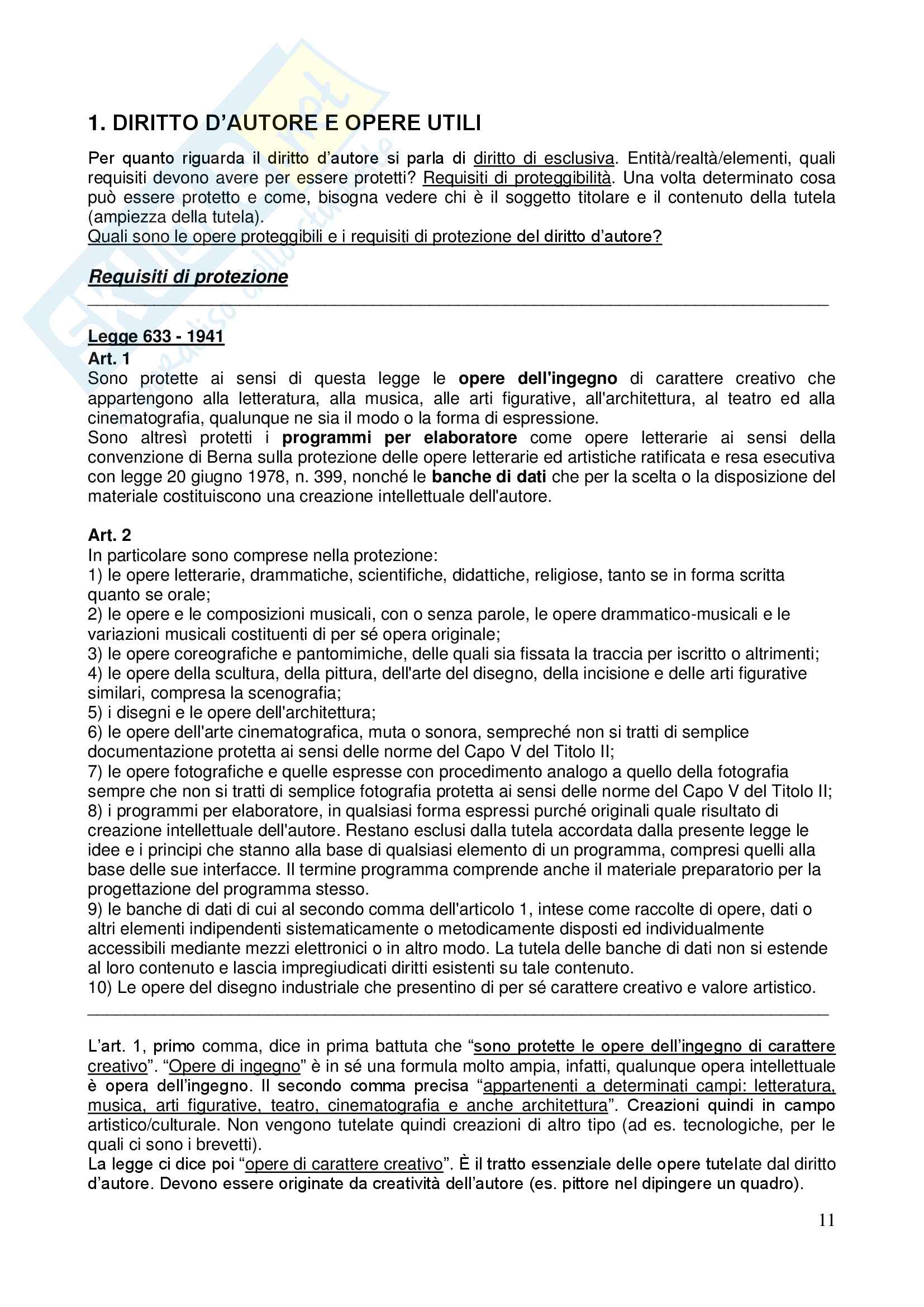 Appunti Diritto Industriale Pag. 11