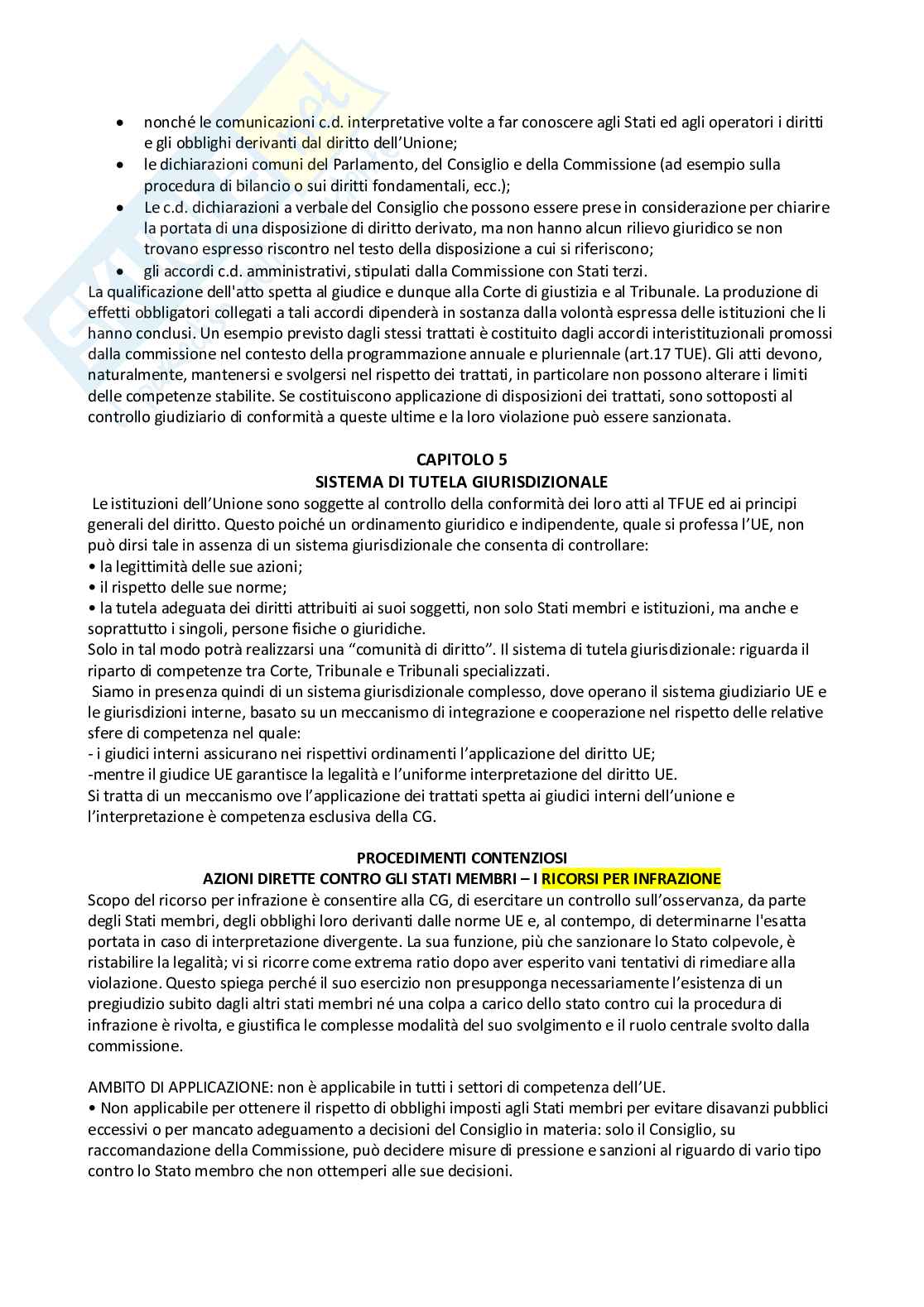 Diritto dell'Unione Europea Pag. 61