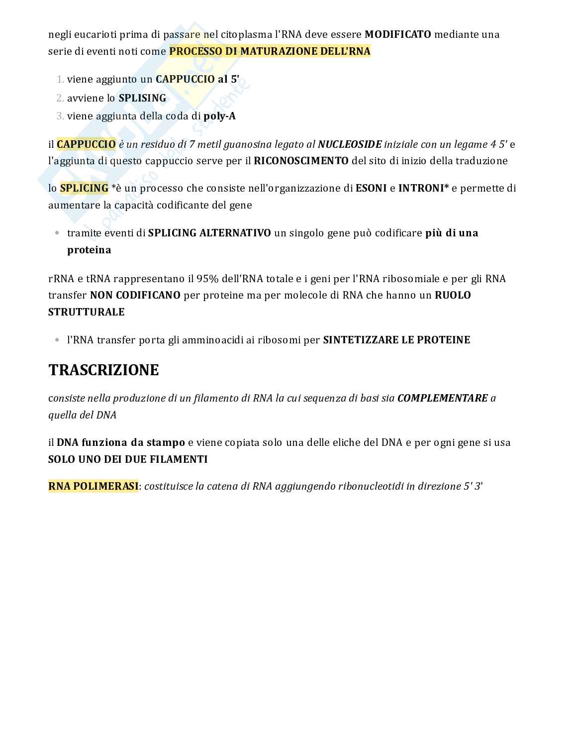 Testo di Genetica completo per esame Pag. 26