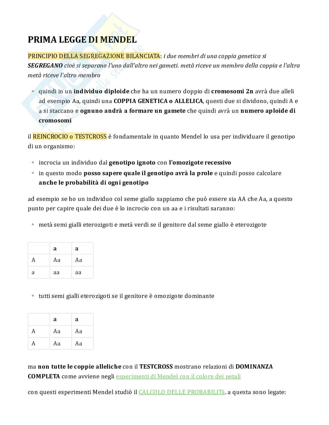 Testo di Genetica completo per esame Pag. 41