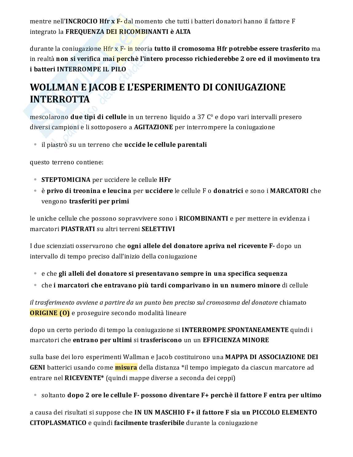 Testo di Genetica completo per esame Pag. 96