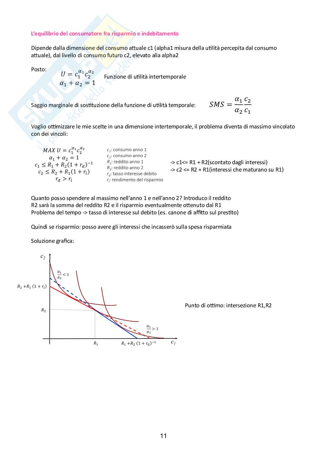 Appunti di Microeconomia Pag. 11