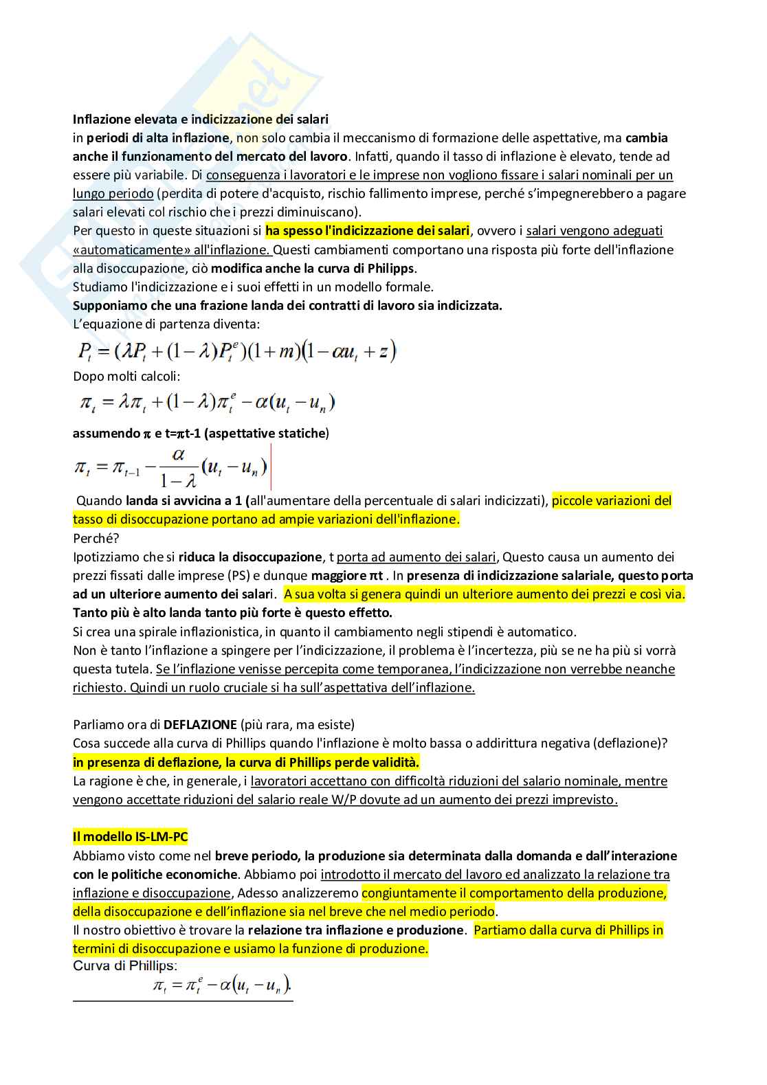 Appunti di Macroeconomia Pag. 76
