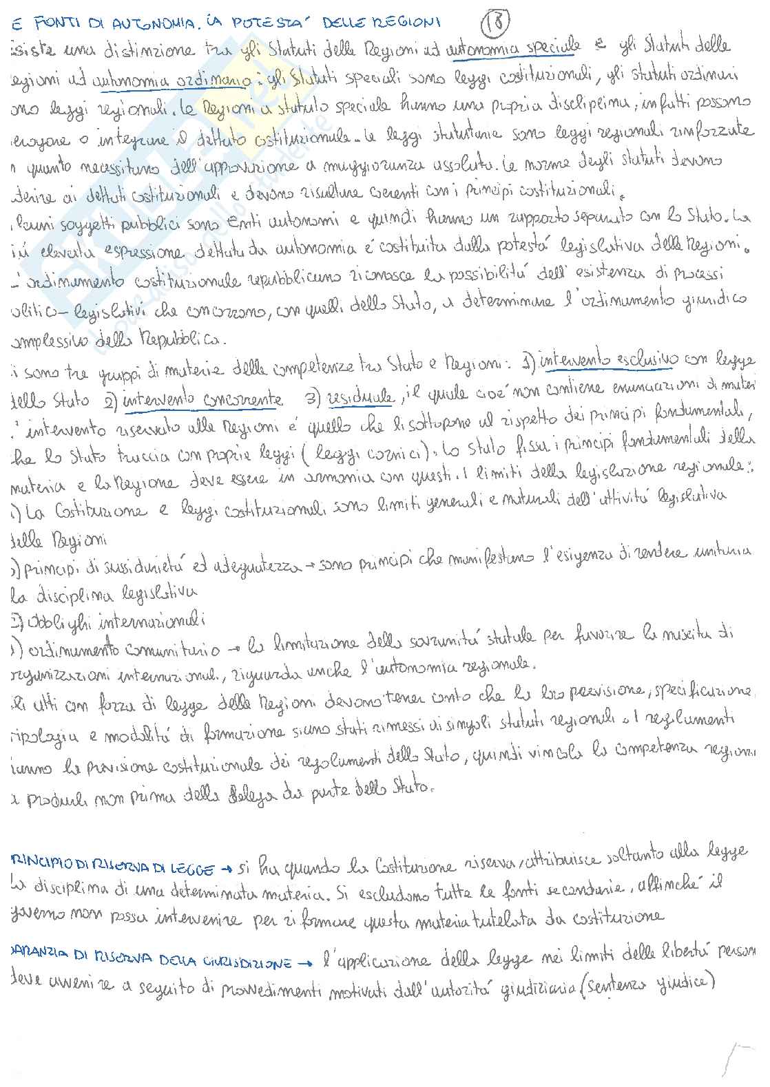Riassunto esame diritto pubblico Pag. 16
